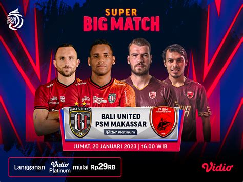 bali united vs psm live