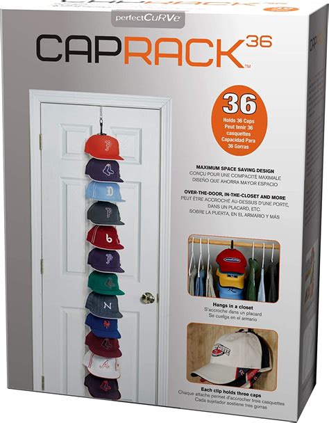 ball cap storage rack
