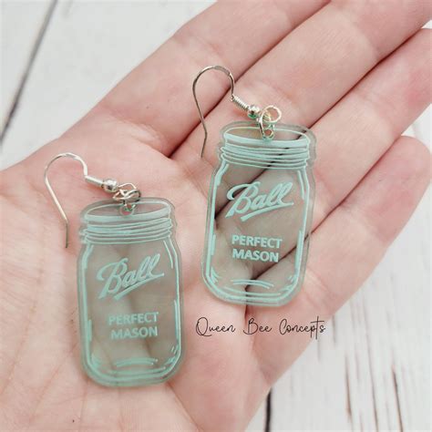Ball Jar Earrings