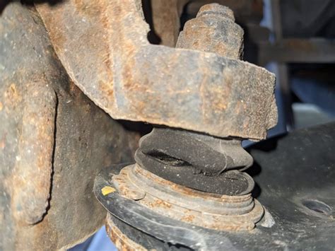 Ball Joint Boot Cracked