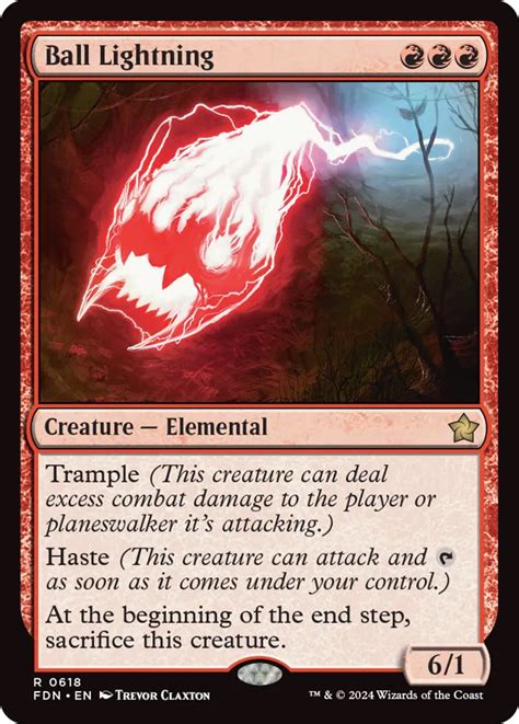 Ball Lightning Magic The Gathering