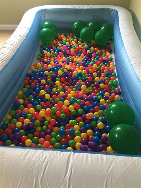 Ball Pit In Pool