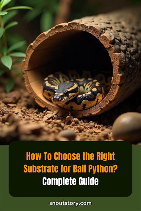 Ball Python Eating Substrate