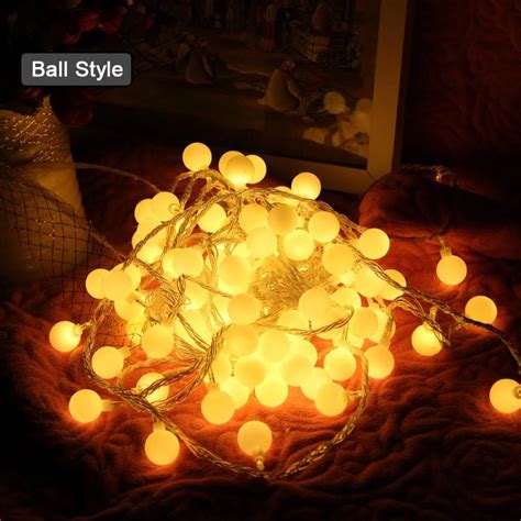 Ball String Lights For Bedroom