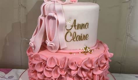 Ballerina Birthday Cake Designs Pink Ruffles Dance s Ballet s s
