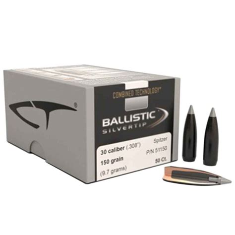 Ballistic Silvertip Bullet Nosler - Bullets Brass