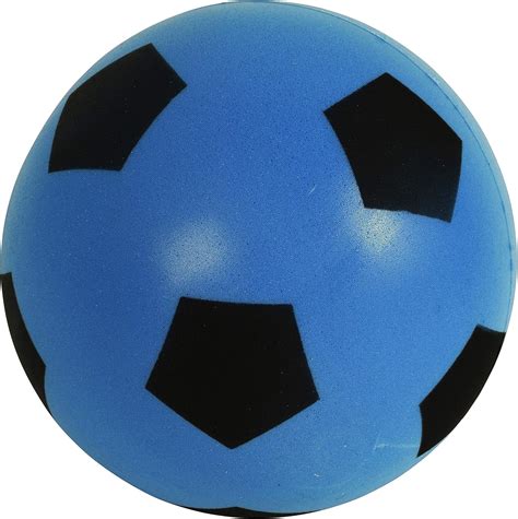 ballon de foot bleu