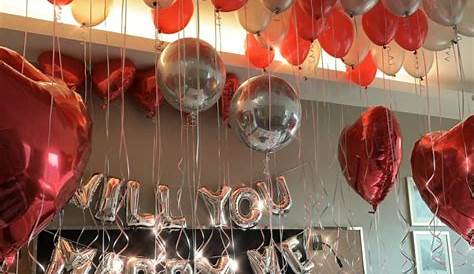 Balloon Decoration Ideas For Birthday Party At Home For Husband Plan Surprise Gift Surprise Surprise Boyfriend Surprise Boyfriend Gifts
