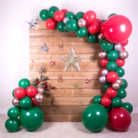 balloon decoration for christmas