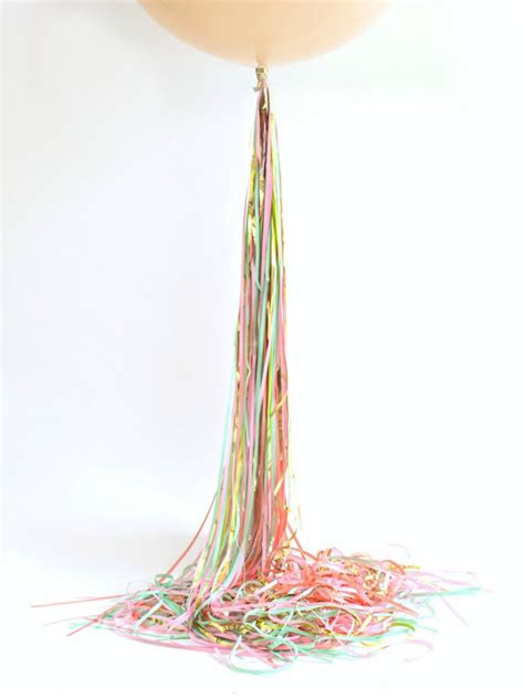 Balloon Tassels Diy
