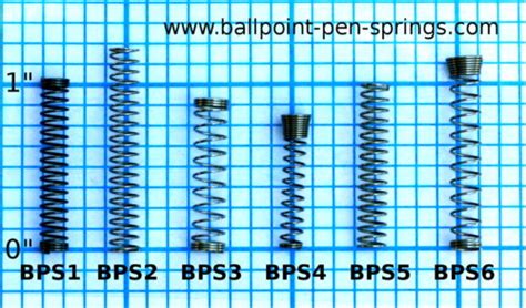 Ballpoint Pen Spring Size