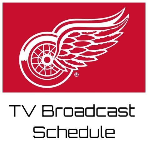bally sports detroit red wings tv schedule