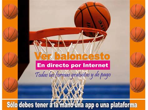 baloncesto en directo gratis