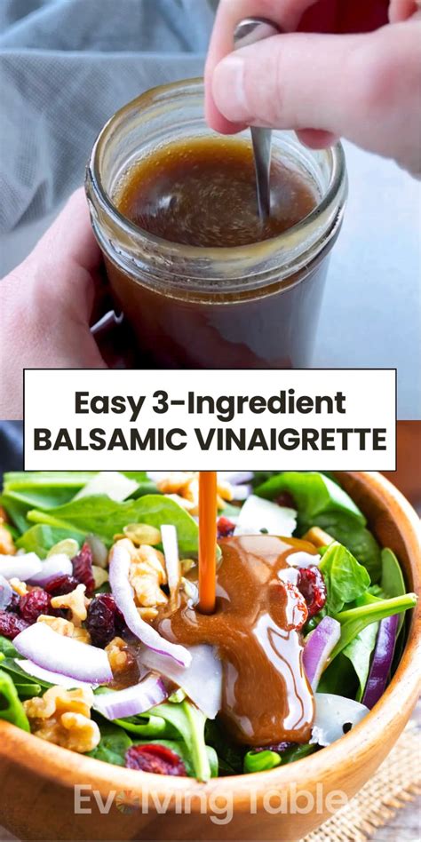 Balsamic Oil Lemon Dressing