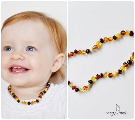 baltic amber teething necklace for babies