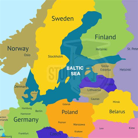 baltic sea bordering countries