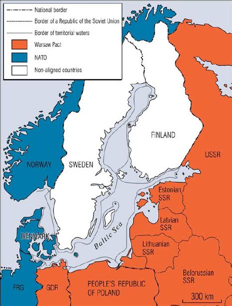 baltic sea soviet union map