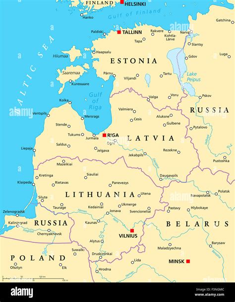 baltic states capitals