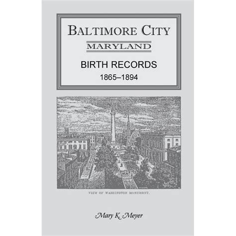 baltimore city birth records online