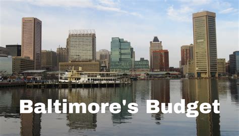 baltimore city budget book