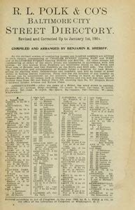 baltimore city directory 1946
