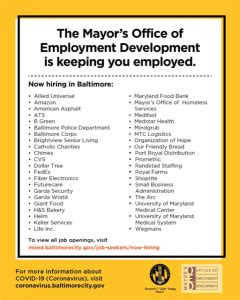 baltimore city government jobs opportunities