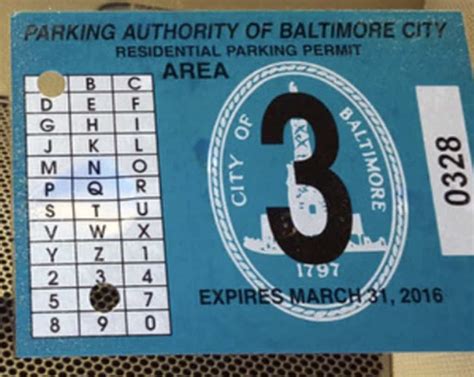 baltimore city parking fees