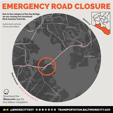 baltimore city road closures