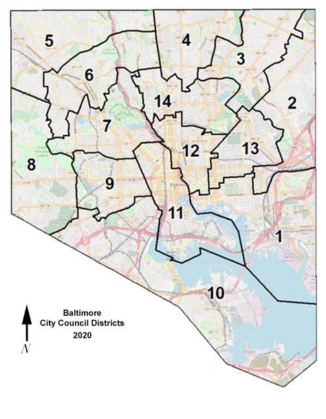 baltimore county council districts