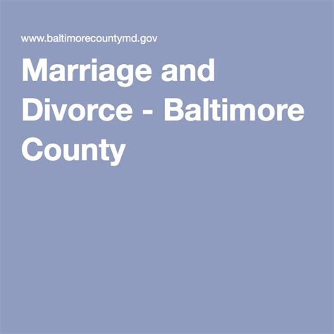 baltimore county divorce court