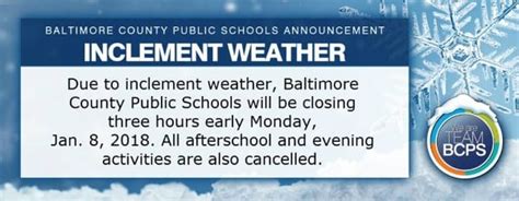baltimore county government closing