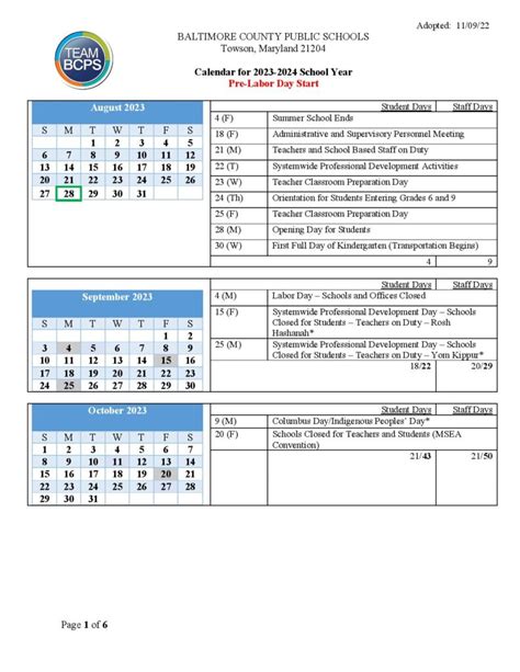 baltimore county government holiday calendar