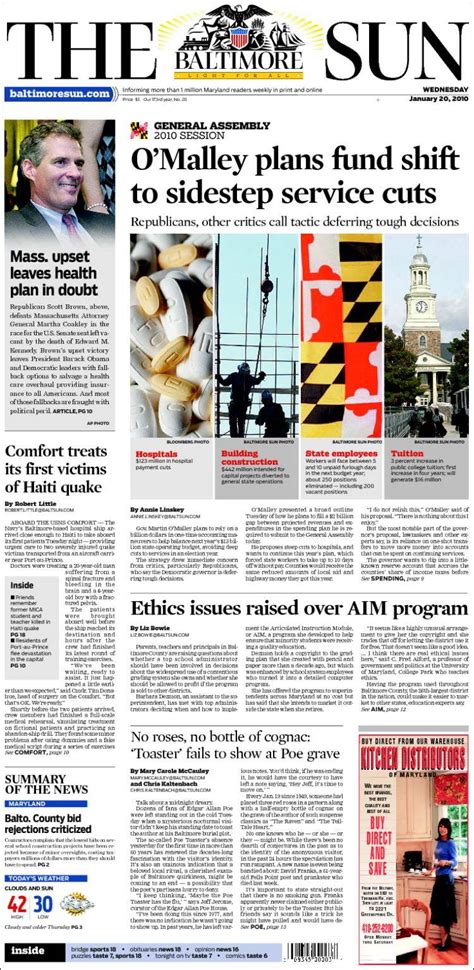 baltimore county newspapers maryland