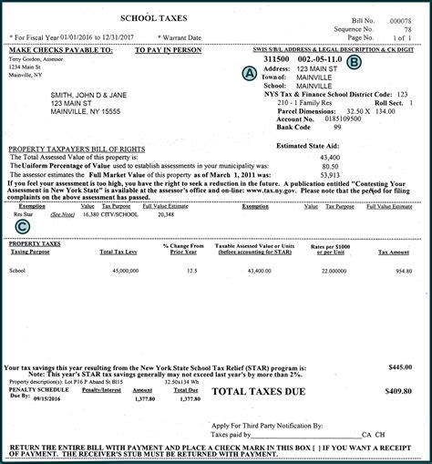 baltimore county personal property tax bill