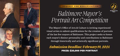 baltimore mayor's portrait competition 2024