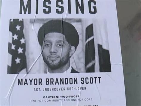 baltimore mayor brandon scott missing