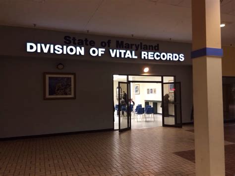 baltimore md vital records