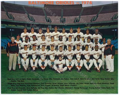 baltimore orioles roster 1974