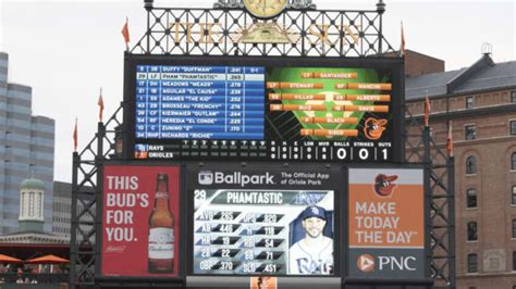 baltimore orioles scoreboard today