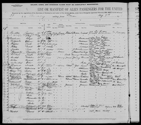 baltimore passenger lists 1820 1948