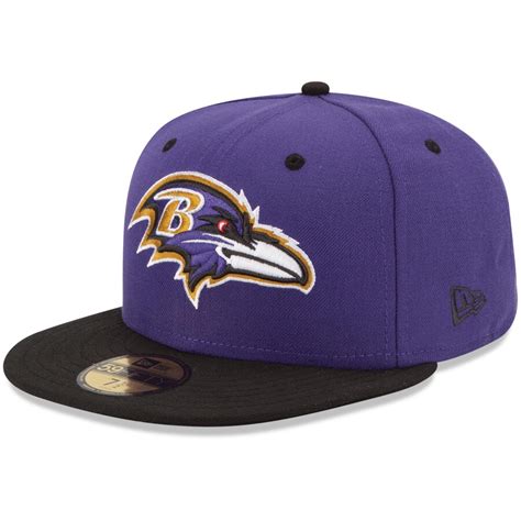 baltimore ravens fitted hat