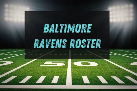 baltimore ravens roster by position