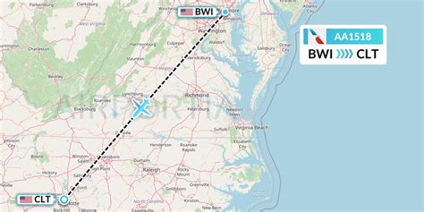 baltimore to clt flight status