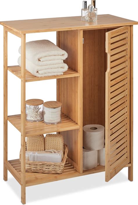 Bamboe Badkamer Kast