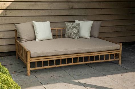 Bamboe Loungebed