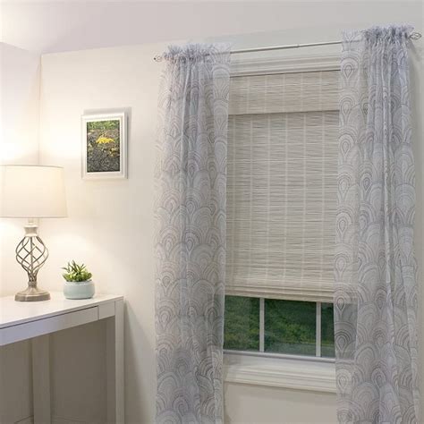 Create a Serene Ambiance with Bamboo Blinds and White Curtains: Perfect Pairing for a Clean and Elegant Look