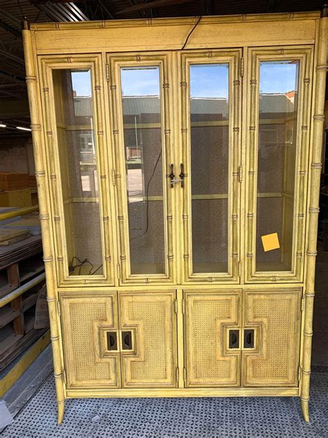 Add Style and Functionality to Your Home with a Beautiful Bamboo China Cabinet from China!