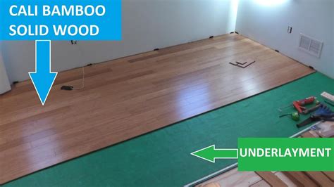 bamboo floor review installation