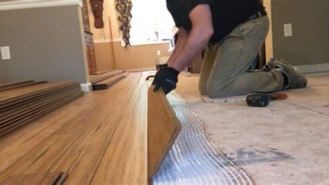 bamboo flooring how to install