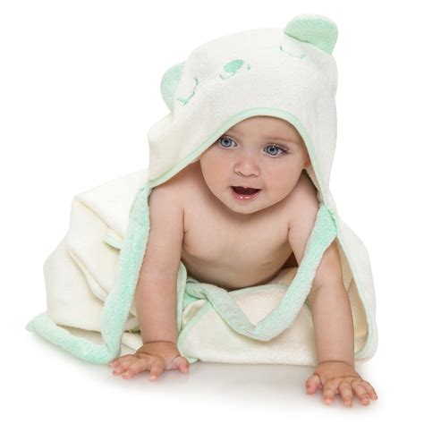 bamboo hooded baby bath towel